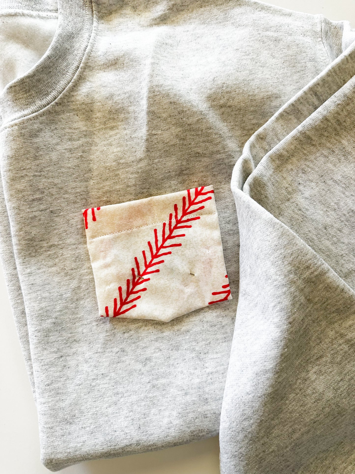 Baseball Pocket Sweatshirt