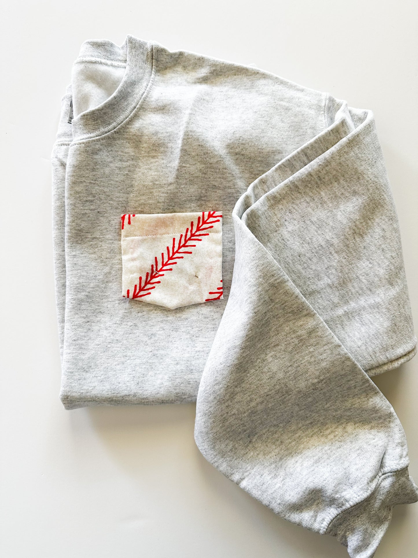 Baseball Pocket Sweatshirt