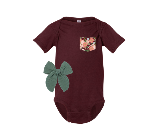 Baby/toddler Maroon Rifle Paper Floral Co