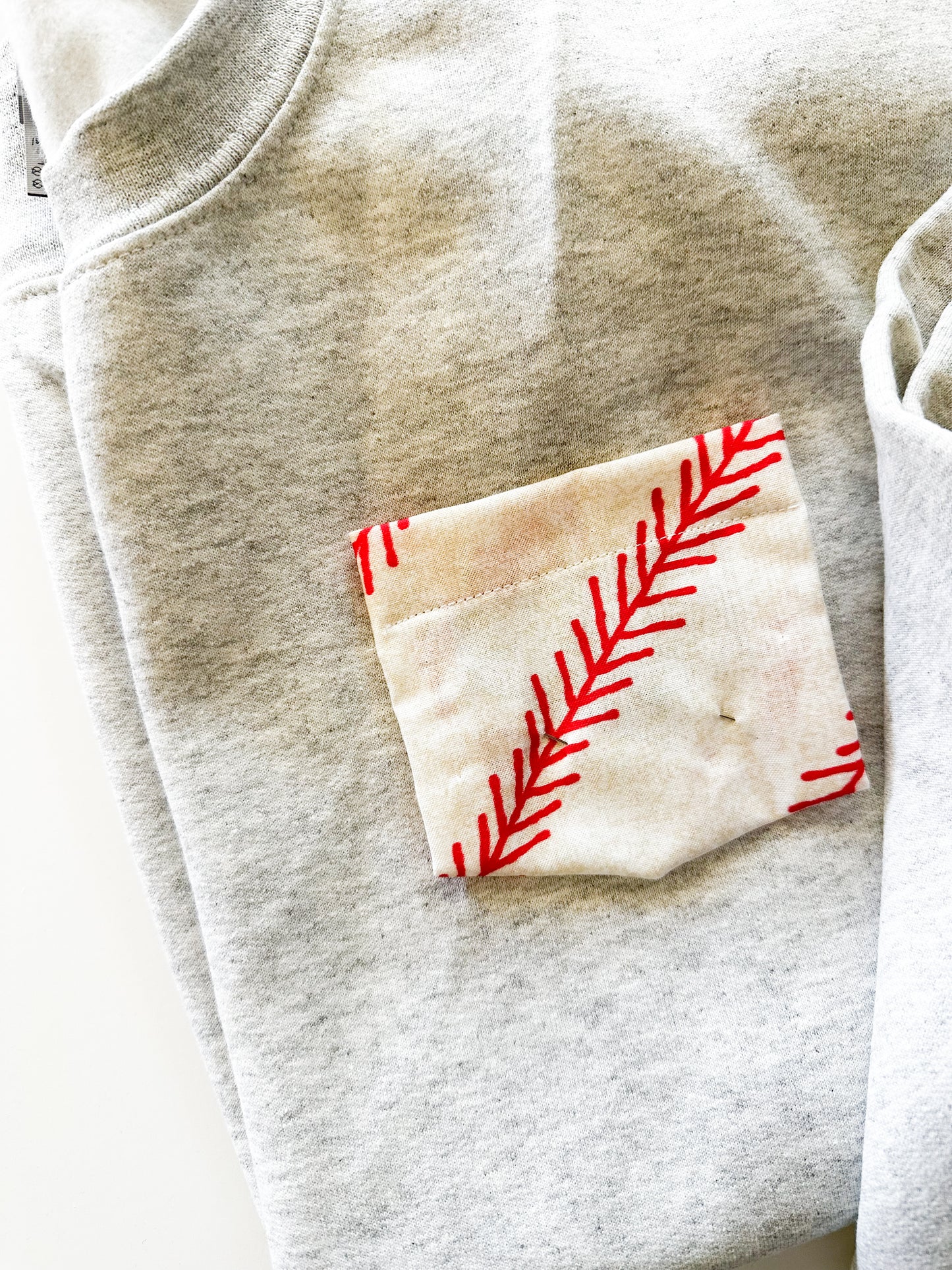 Baseball Pocket Sweatshirt