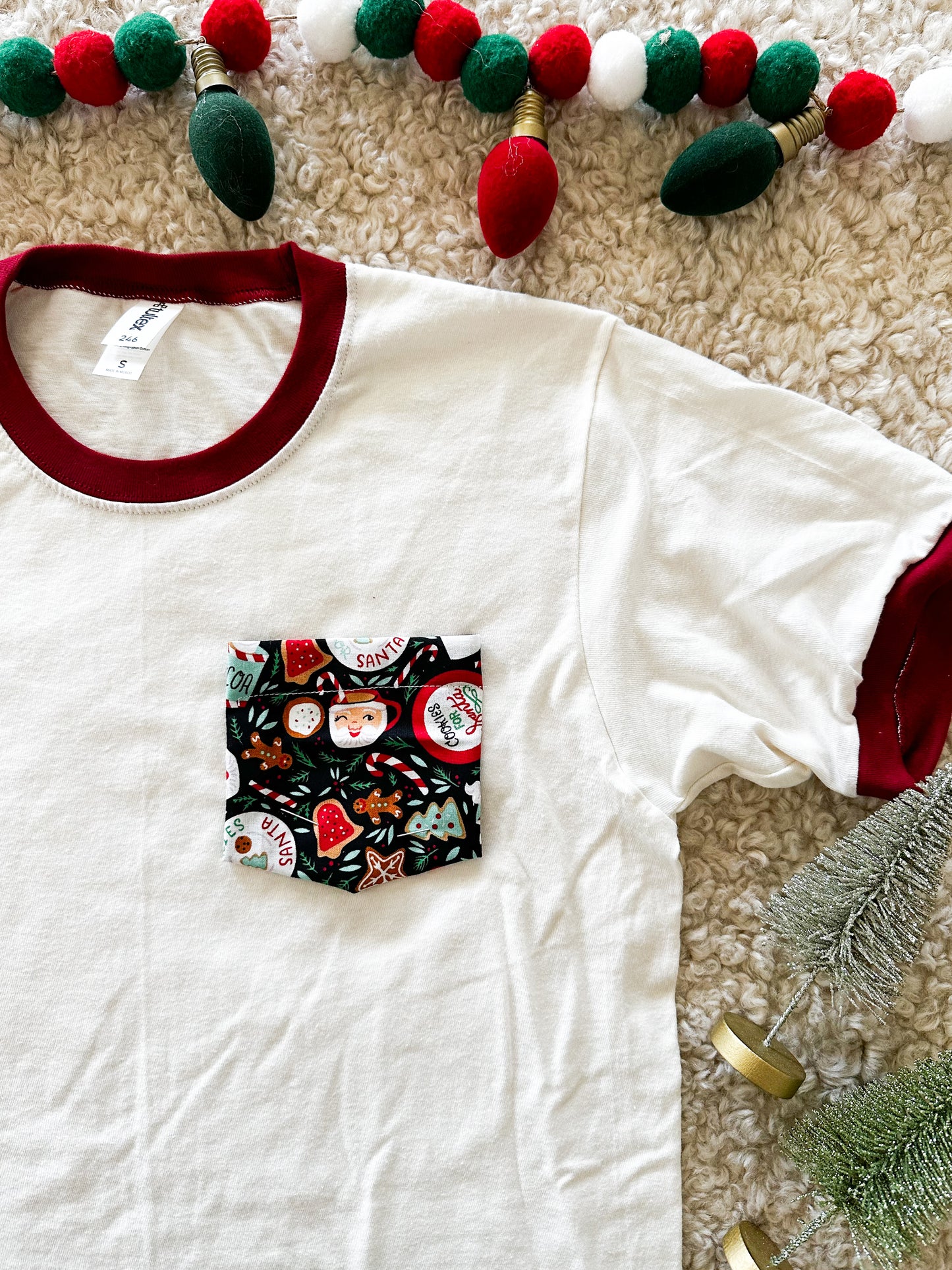 Design your Own : Christmas Pocket Tee Adult