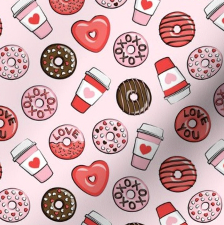 Heart Donuts Pocket Tee